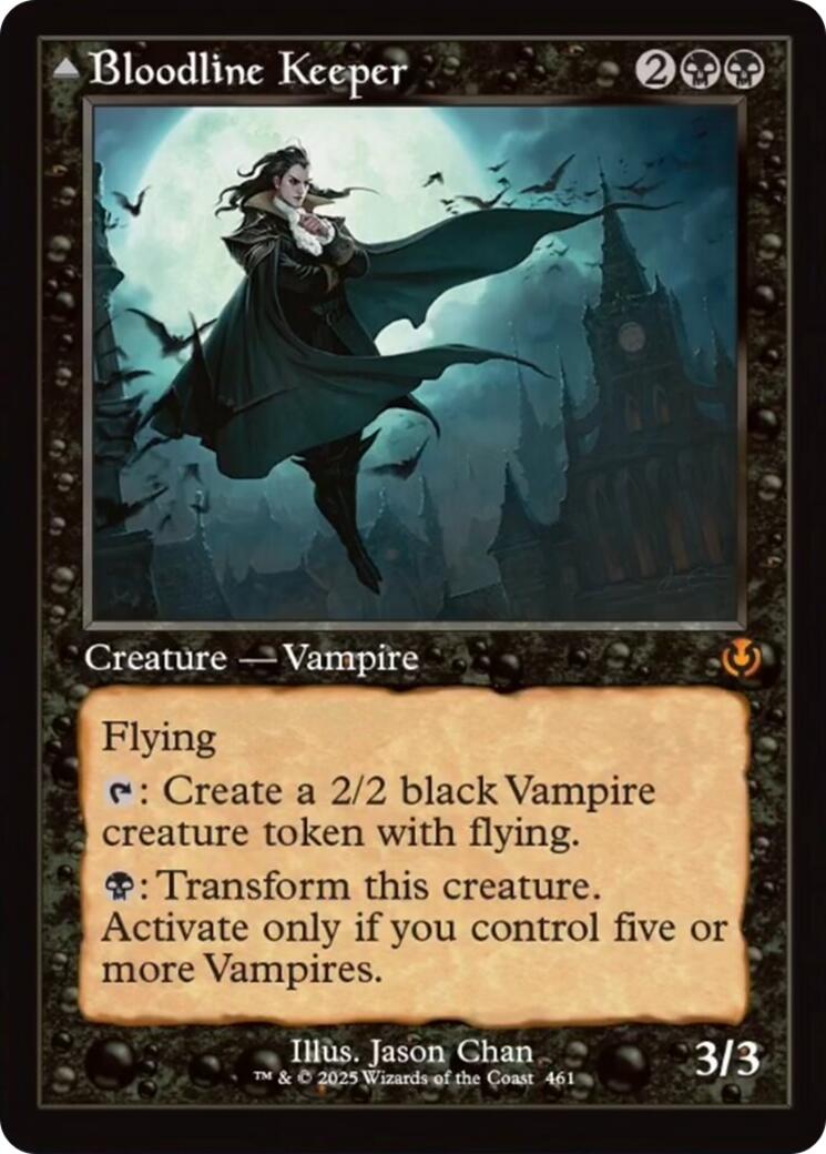 Custodio de estirpes // Señor del linaje (Marco retro) [Innistrad Remastered]