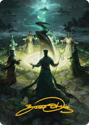 Carte d'illustration Rite de cryptolithe (Signature estampée or) [Série d'illustrations Innistrad remasterisé]