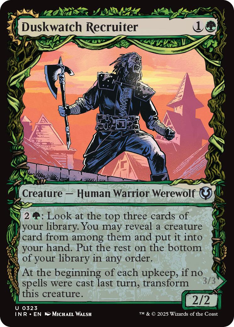 Recruteur du guet du crépuscule // Hurleur de la Krallenhorde (Présentation) [Innistrad Remastered]