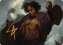 Carte illustrée Gardien de lignée (Signature estampillée or) [Série d'illustrations Innistrad remasterisé]