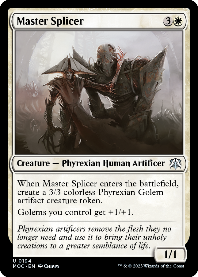 Maestro Empalmador [Marzo de las Máquinas Commander]