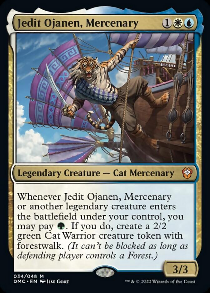 Jedit Ojanen, mercenaire [Dominaria United Commander]