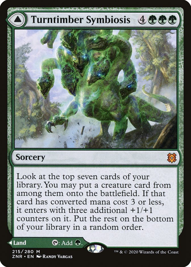 Simbiosis de Maderagiro // Maderagiro, bosque serpentino [Levantamiento de Zendikar]
