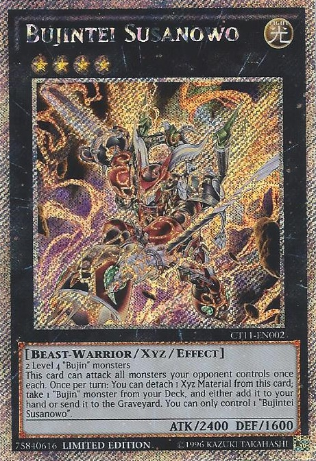 Bujintei Susanowo [CT11-FR002] Secret Rare