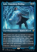 Gale, prodige de Waterdeep (gravure à l'acide) [Commander Legends : Battle for Baldur's Gate]