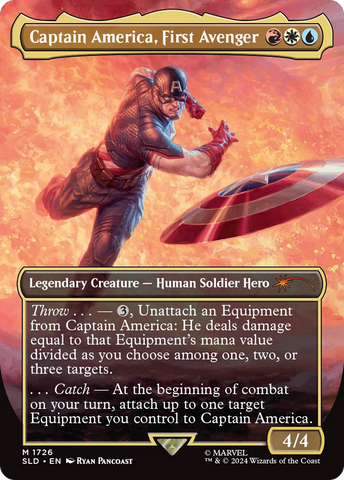 Capitán América, Primer Vengador [Serie de sobres secretos]