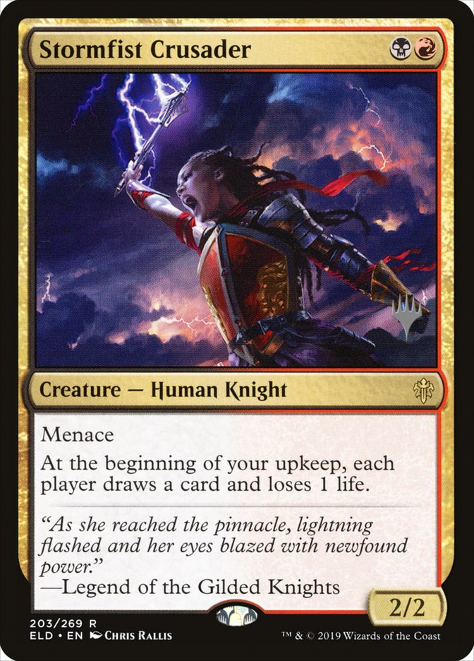 Croisé Poing-tempête (Pack Promo) [Promos Le Trône d'Eldraine]