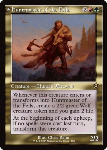 Maître de chasse de Sombrecœur // Ravageur de Sombrecœur (Cadre rétro) [Innistrad remasterisé]