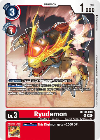 Ryudamon [BT20-010] [Booster de Lanzamiento Especial Ver.2.5]