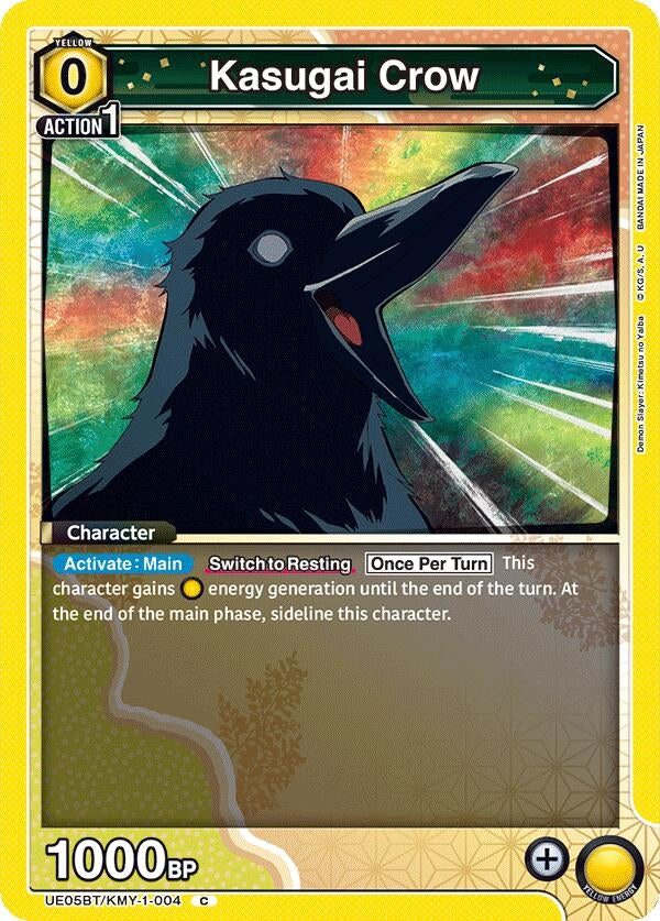 Image for Kasugai Crow (UE05BT/KMY-1-004) (UE05BT) - Union Arena