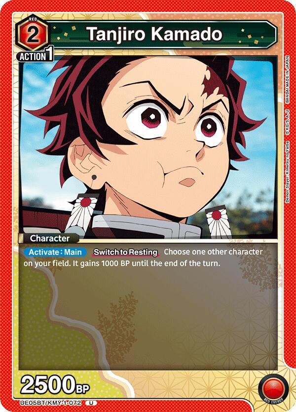 Tanjiro Kamado (072) - Demon Slayer: Kimetsu no Yaiba (UE05BT)