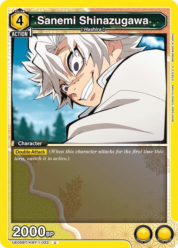 Sanemi Shinazugawa (022) - Demon Slayer: Kimetsu no Yaiba (UE05BT)