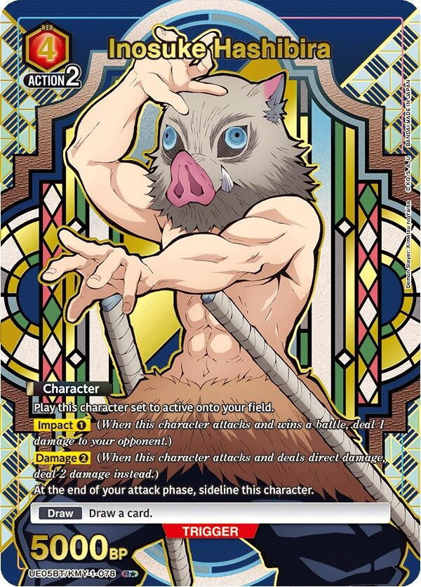 Image for Inosuke Hashibira (078) (R*) (UE05BT/KMY-1-078) (UE05BT) - Union Arena