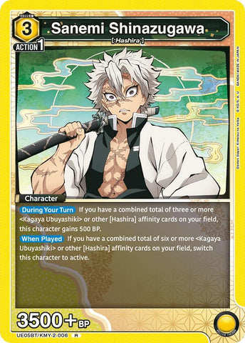 Sanemi Shinazugawa (006) - Demon Slayer: Kimetsu no Yaiba (UE05BT)