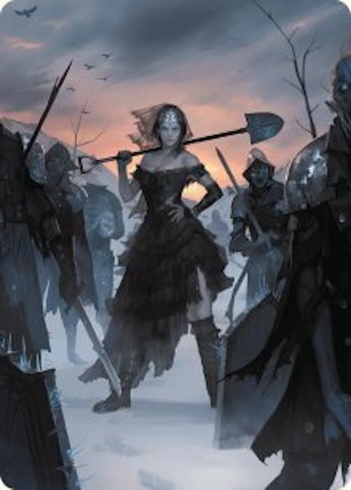Carte artistique Invocation sans cœur [Série artistique Innistrad remasterisé]