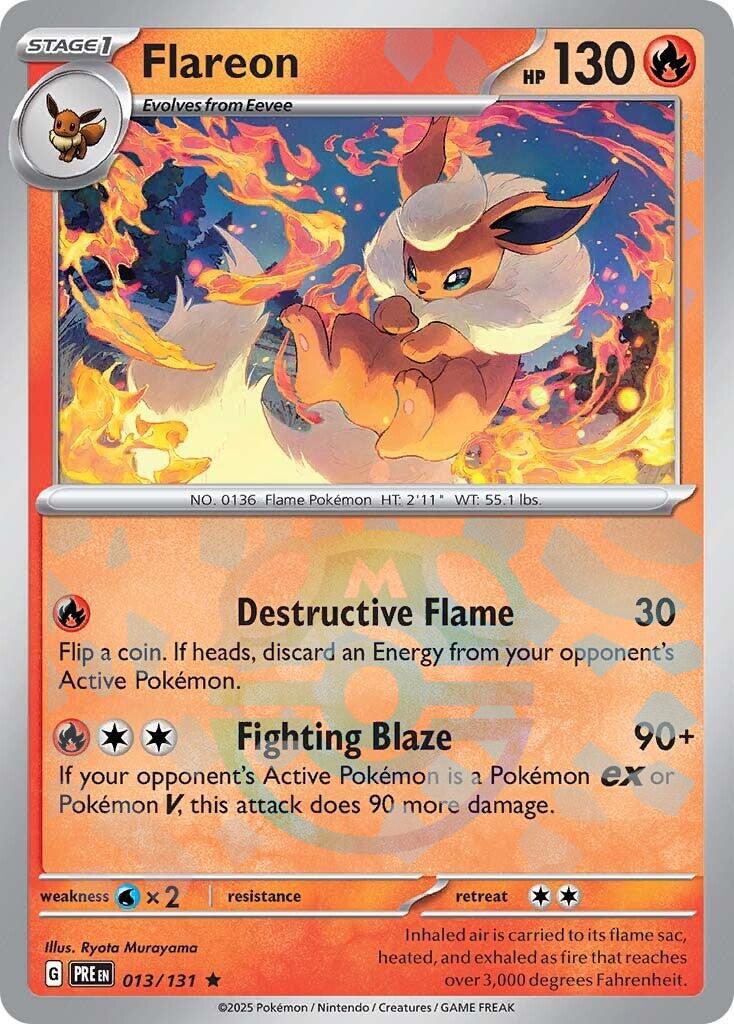 Pyroli (013/131) (Motif Master Ball) [Écarlate et Violet : Évolutions Prismatiques]