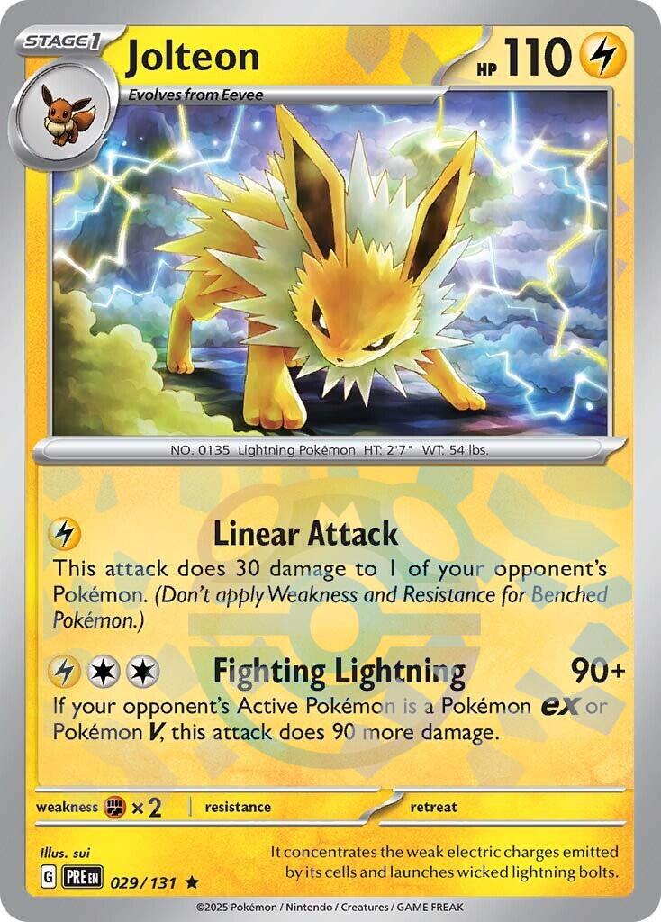Voltali (029/131) (Motif Master Ball) [Écarlate et Violet : Évolutions Prismatiques]
