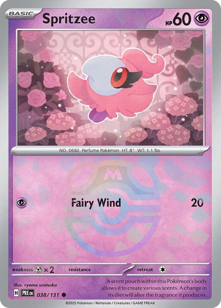 Sucroquin (038/131) (Motif Master Ball) [Écarlate et Violet : Évolutions Prismatiques]