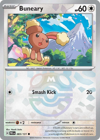 Laporeille (083/131) (Motif Master Ball) [Écarlate et Violet : Évolutions Prismatiques]