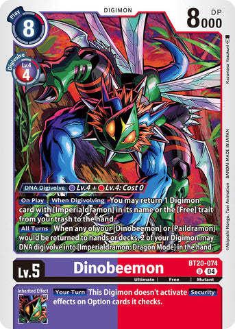 Dinobeemon [BT20-074] [Sobrecargador especial ver. 2.5]