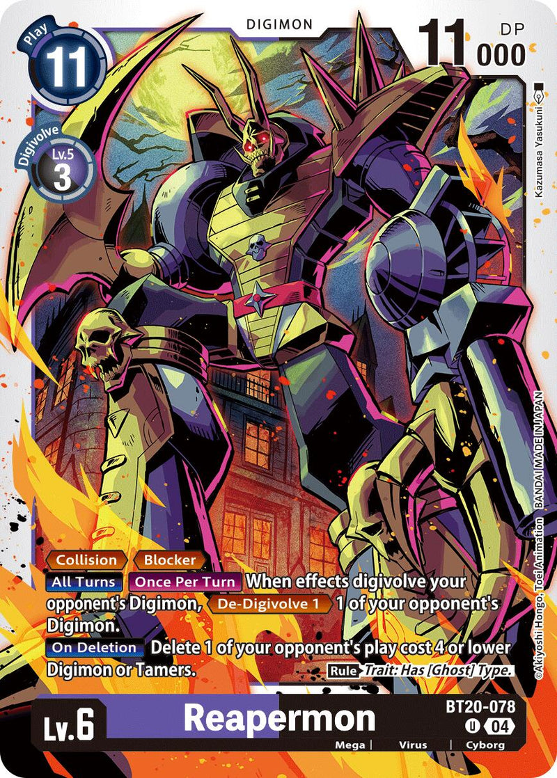 Reapermon [BT20-078] [Version Spéciale Boosters en avant-première Ver.2.5]