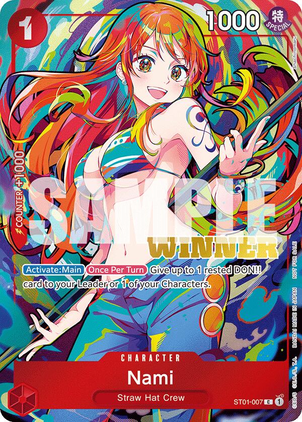 Nami (Événement Nouvel An 2025) [Gagnant] [Cartes promotionnelles One Piece]