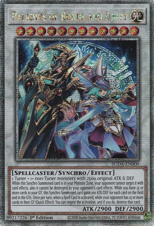 Paladins des Liens et de l'Unité [SUDA-FR000] Quarter Century Secret Rare