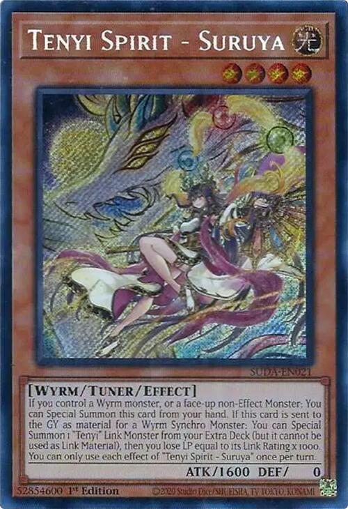 Esprit Tenyi - Suruya [SUDA-FR021] Secret Rare