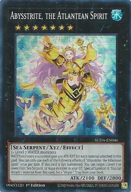 Abysstriton, l'Esprit Atlante [SUDA-FR046] Super Rare