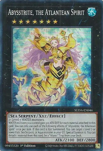 Abysstriton, l'Esprit Atlante [SUDA-FR046] Super Rare