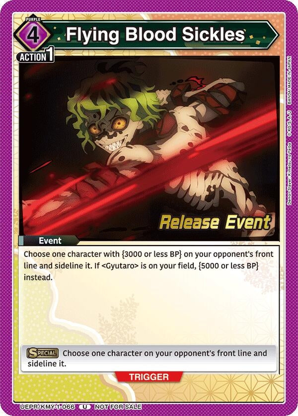 Image for Flying Blood Sickles (UEPR/KMY-1-066) (UE05BT_RE) - Union Arena