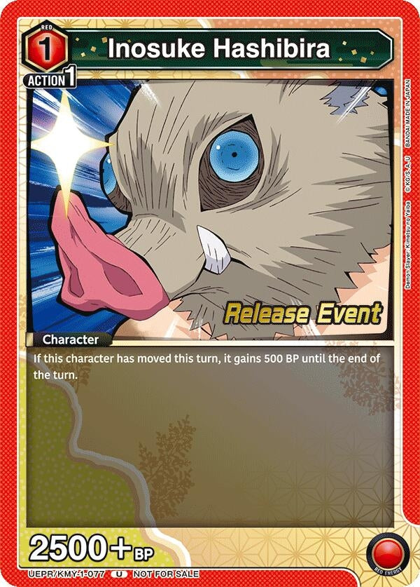 Image for Inosuke Hashibira (077) (UEPR/KMY-1-077) (UE05BT_RE) - Union Arena