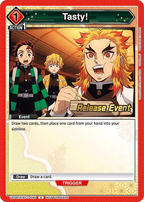 Image for Tasty! (UEPR/KMY-1-095) (UE05BT_RE) - Union Arena