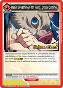 Image for Beast Breathing Fifth Fang: Crazy Cutting (UEPR/KMY-1-098) (UE05BT_RE) - Union Arena