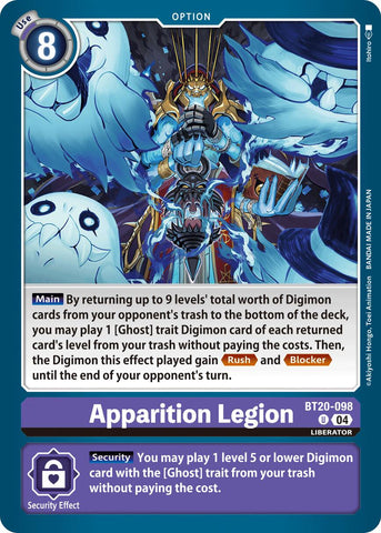 Legión de Apariciones [BT20-098] [Versión de Booster Especial de Lanzamiento 2.5]