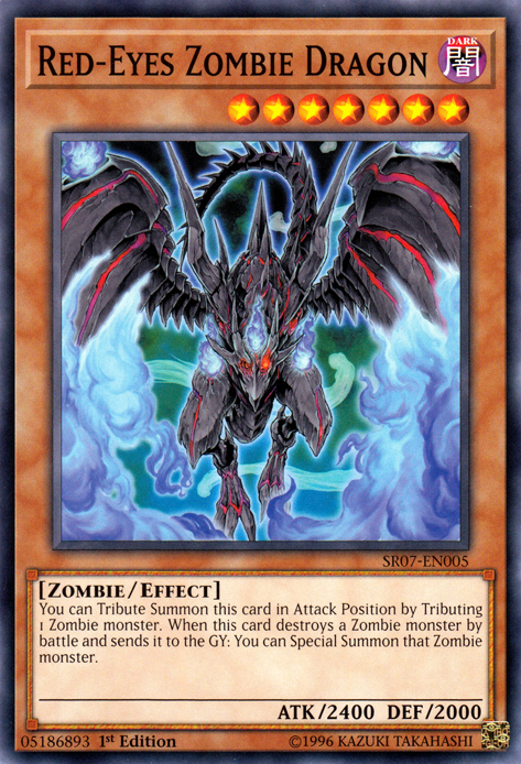 Red-Eyes Zombie Dragón [SR07-EN005] Común