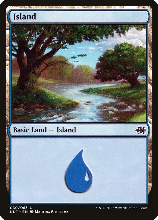 Île (30) [Duel Decks: Merfolks vs. Goblins]
