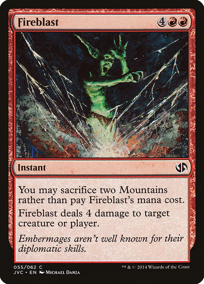 Explosion de flammes [Duel Decks Anthology]
