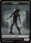 Zombie (0010) // Sang Jeton double face [Jetons Innistrad remasterisé]