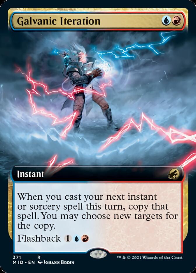Itération galvanique (Extended Art) [Innistrad: Chasse de Minuit]