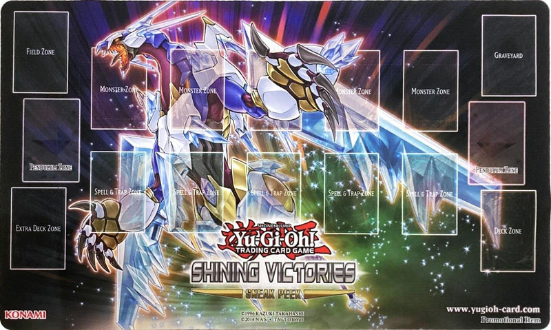 Tapis de jeu - Avant-première Shining Victories (Dragon Synchro Aile de Cristal)