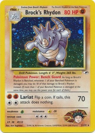Rhinocorne de Pierre (2/132) [Heroes de la Team Rocket Unlimited]