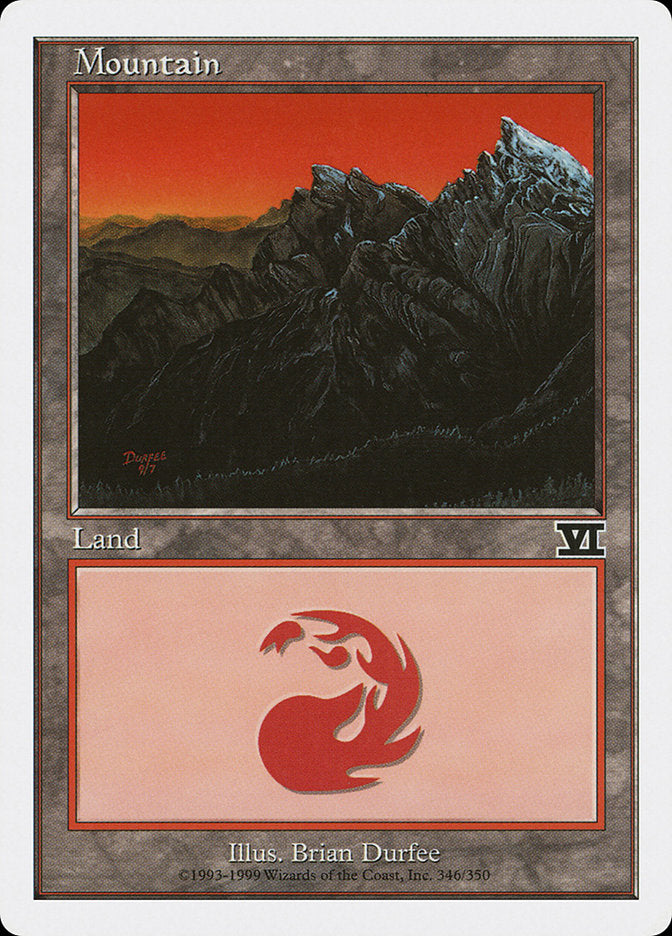 Montagne (346) [Sixième édition classique]