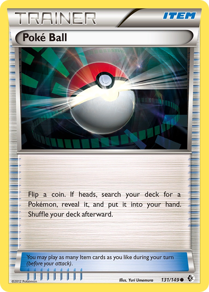 Bola Pokémon (131/149) [Negro y Blanco: Fronteras Cruzadas]