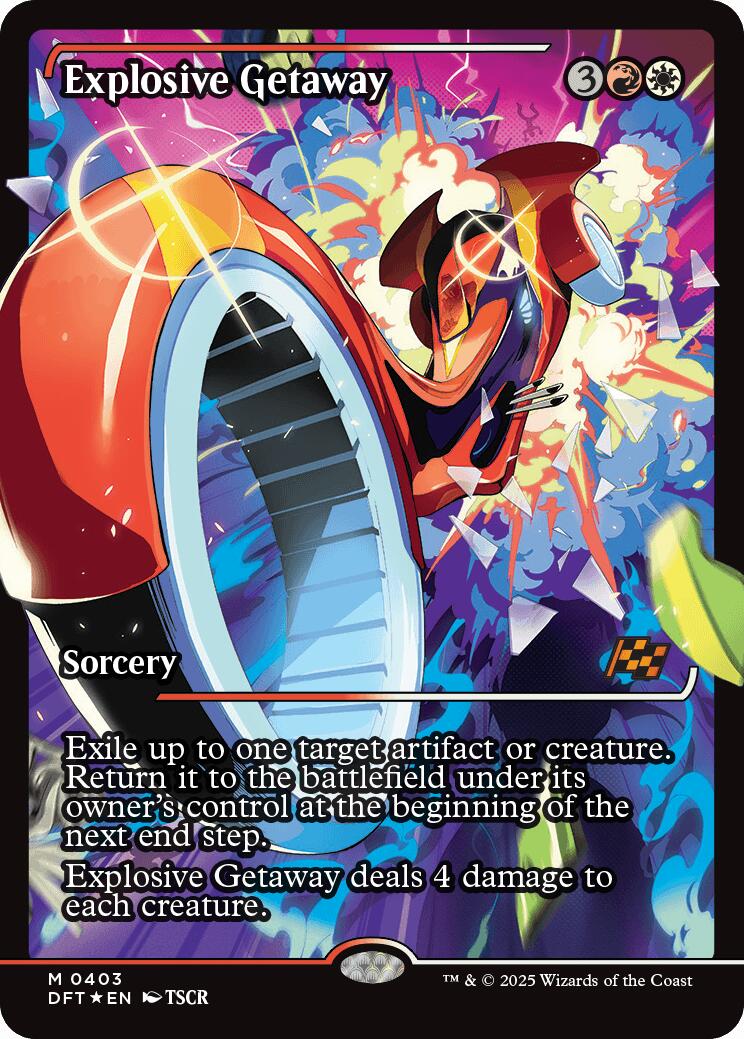 Échappée explosive (Vitrine) (Japonais) [Aetherdrift]