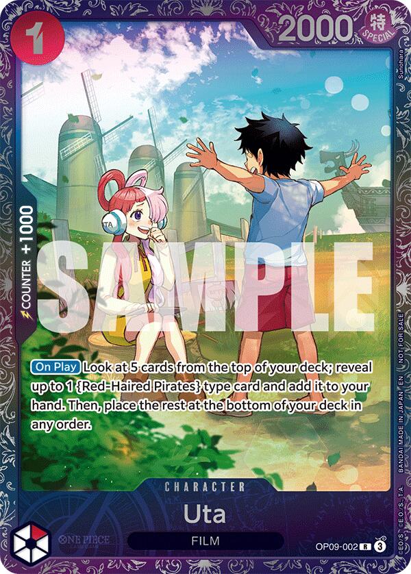 Uta (Coupe au trésor 2025) [Cartes promotionnelles One Piece]