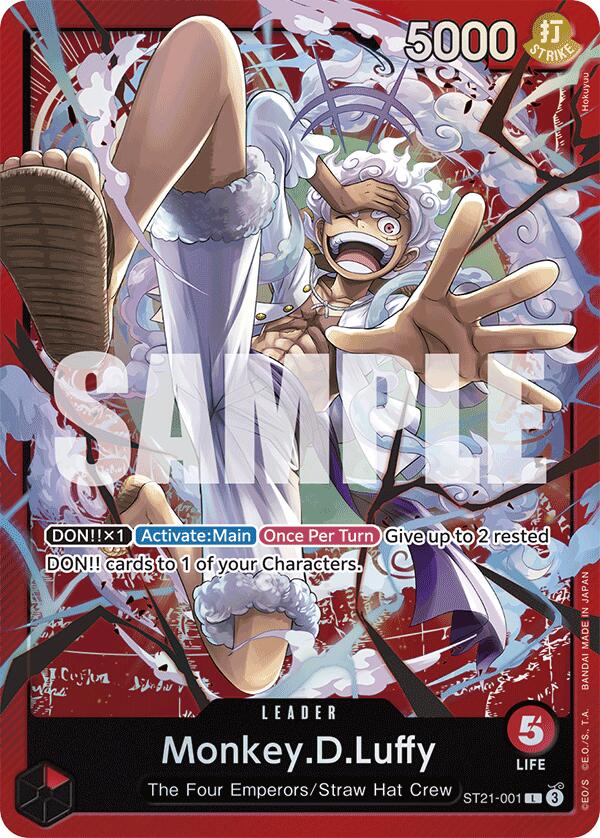 Monkey.D.Luffy [Deck de démarrage EX: Gear 5]