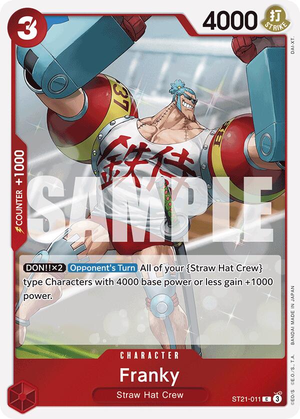 Franky [Deck de démarrage EX : Gear 5]