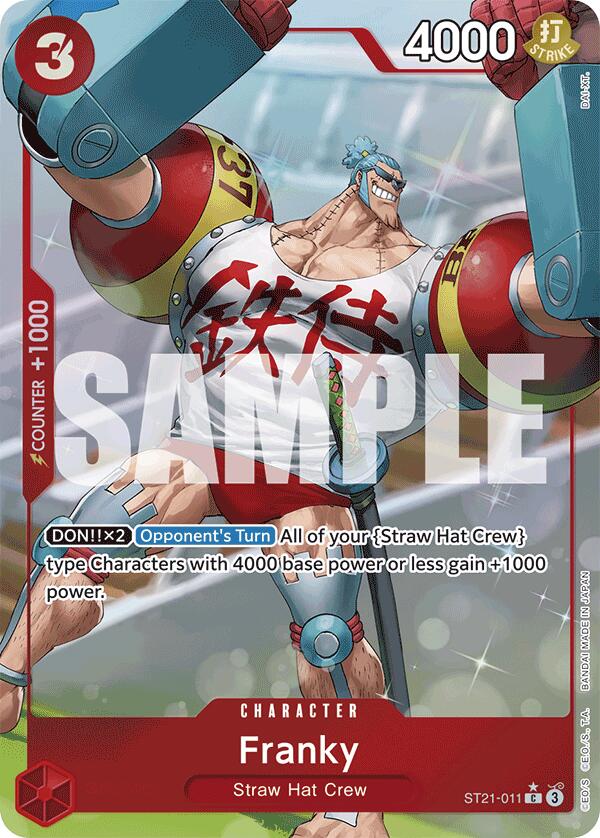 Franky (Parallèle) [Deck de Démarrage EX : Gear 5]