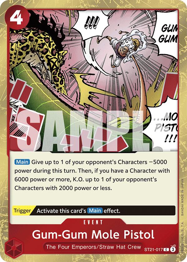 Gum-Gum Pistolet Taupe [Deck de Démarrage EX : Gear 5]